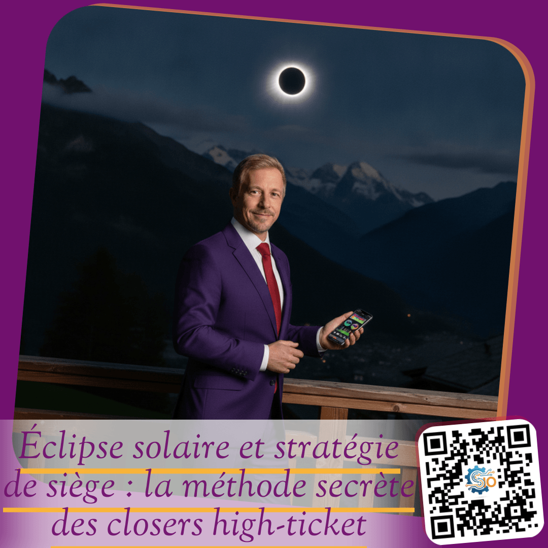 Éclipse solaire et stratégie de siège : la méthode secrète des closers high-ticket