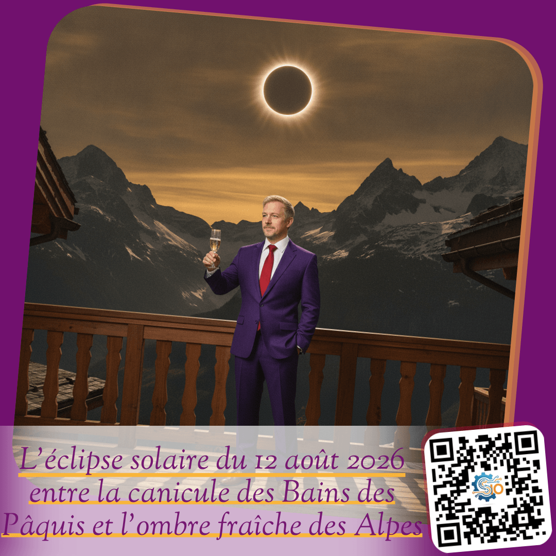 L'éclipse solaire du 12 août 2026 entre la canicule des Bains des Pâquis et l'ombre fraîche des Alpes