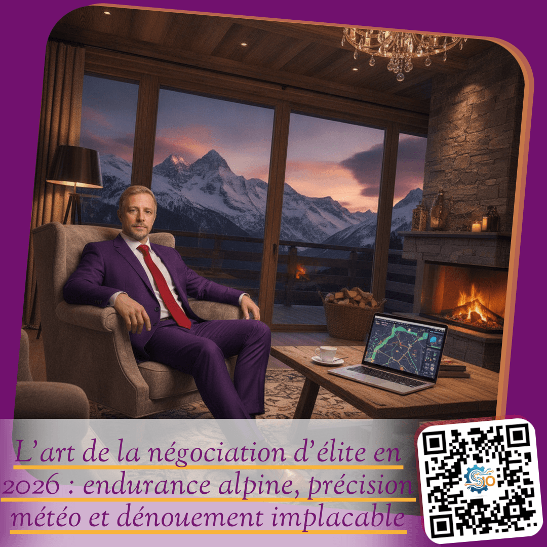 L'art de la négociation d'élite en 2026 : endurance alpine, précision météo et dénouement implacable