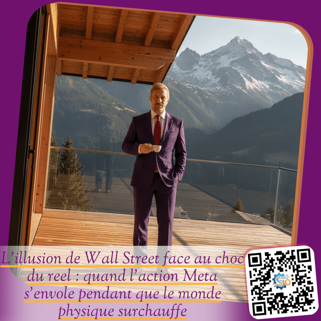 L'illusion de Wall Street face au choc du reel : quand l'action Meta s'envole pendant que le monde physique surchauffe