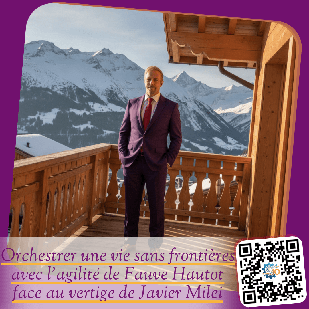 Orchestrer une vie sans frontières avec l'agilité de Fauve Hautot face au vertige de Javier Milei