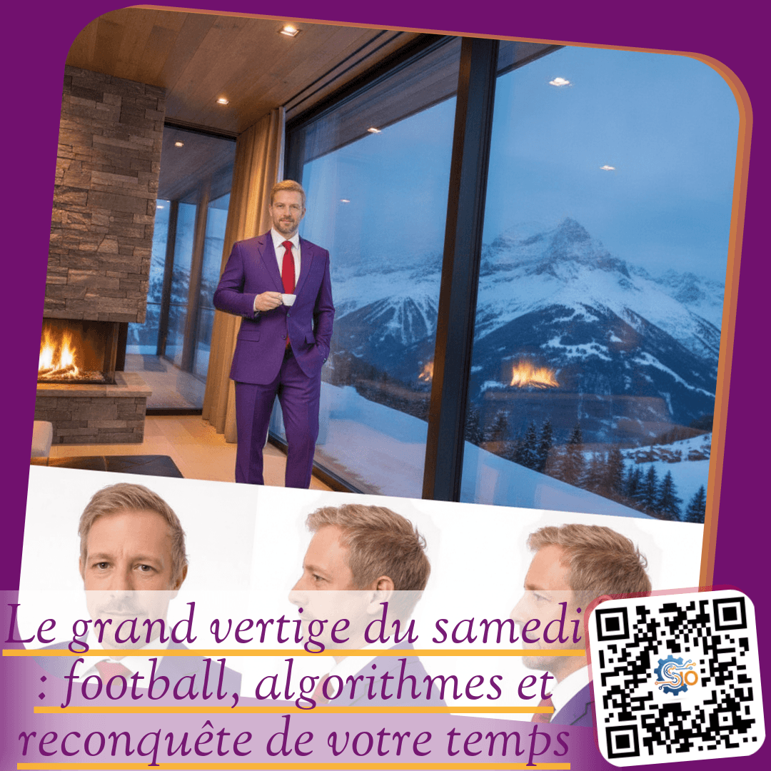 Le grand vertige du samedi : football, algorithmes et reconquête de votre temps