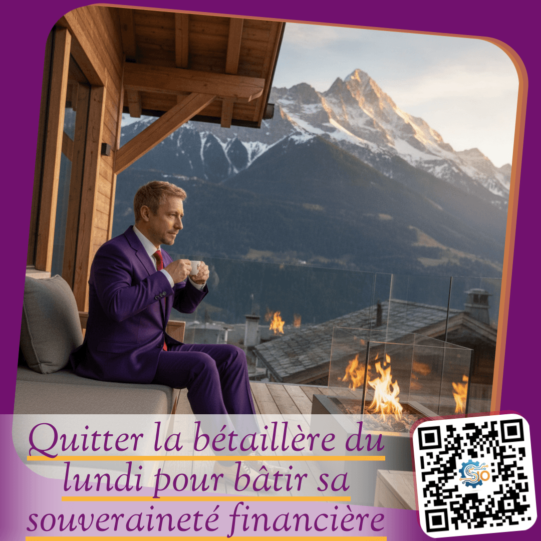 Quitter la bétaillère du lundi pour bâtir sa souveraineté financière