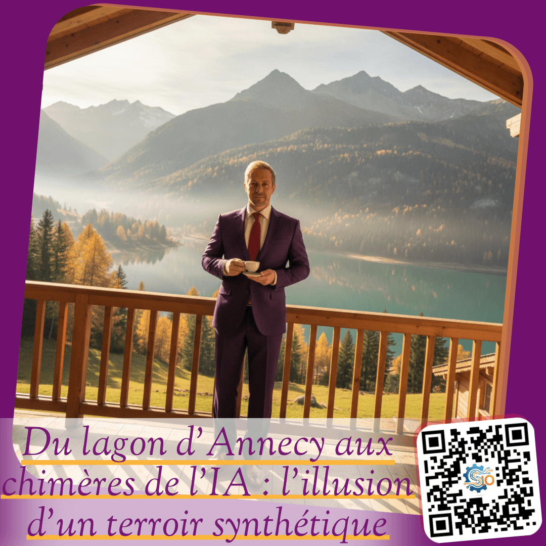 Du lagon d'Annecy aux chimères de l'IA : l'illusion d'un terroir synthétique