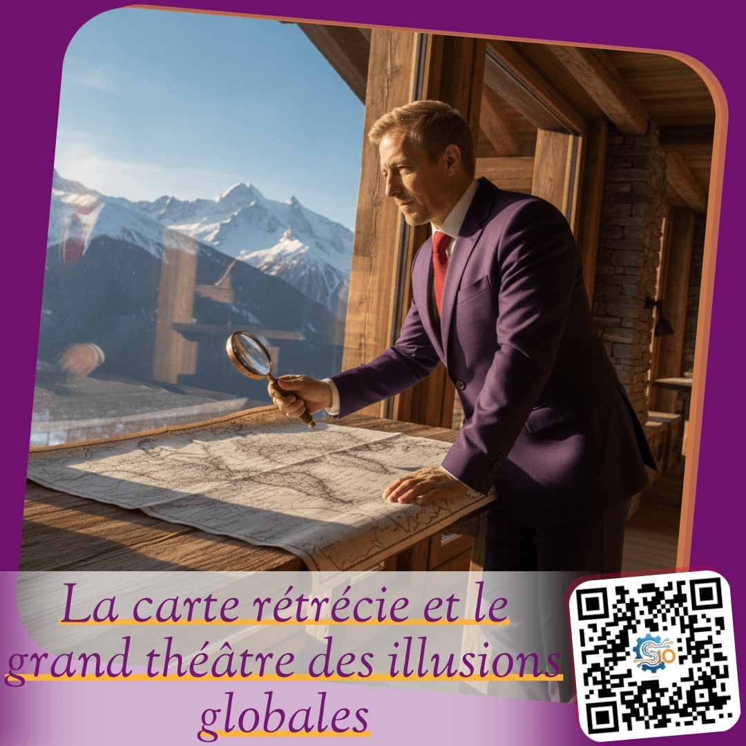 La carte rétrécie et le grand théâtre des illusions globales