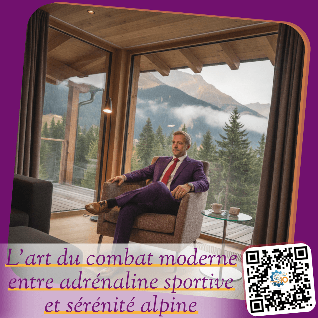 L'art du combat moderne entre adrénaline sportive et sérénité alpine