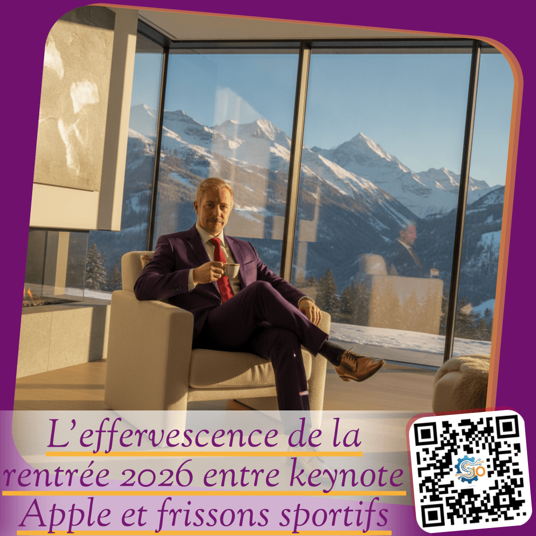 L'effervescence de la rentrée 2026 entre keynote Apple et frissons sportifs