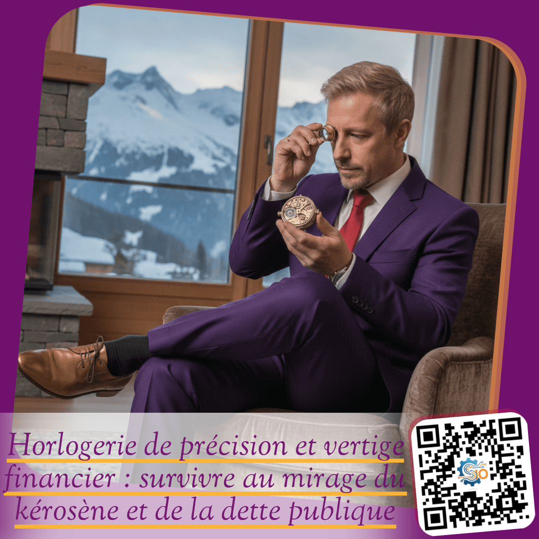 Horlogerie de précision et vertige financier : survivre au mirage du kérosène et de la dette publique