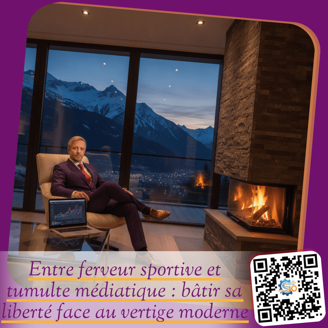 Entre ferveur sportive et tumulte médiatique : bâtir sa liberté face au vertige moderne