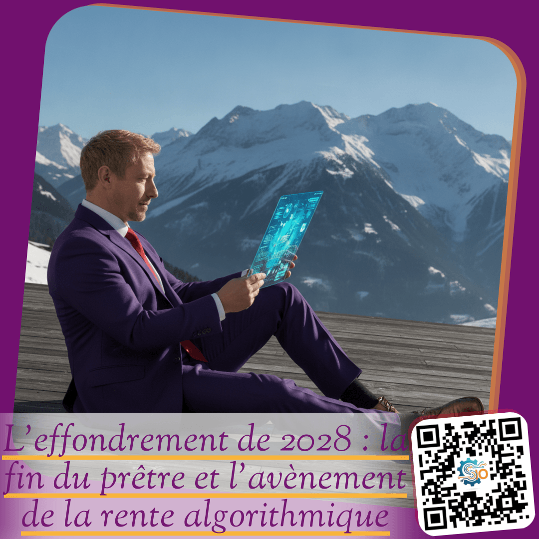 L'effondrement de 2028 : la fin du prêtre et l'avènement de la rente algorithmique
