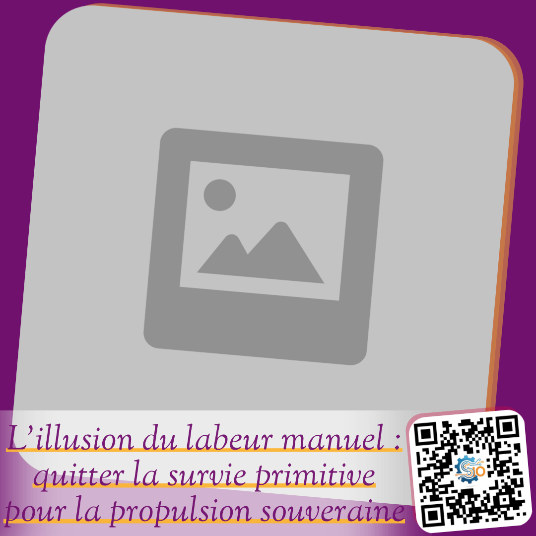 L'illusion du labeur manuel : quitter la survie primitive pour la propulsion souveraine