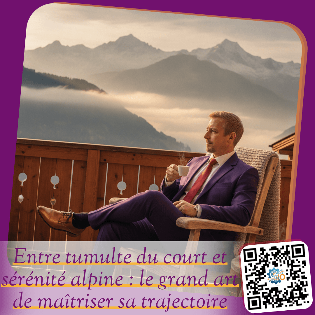 Entre tumulte du court et sérénité alpine : le grand art de maîtriser sa trajectoire