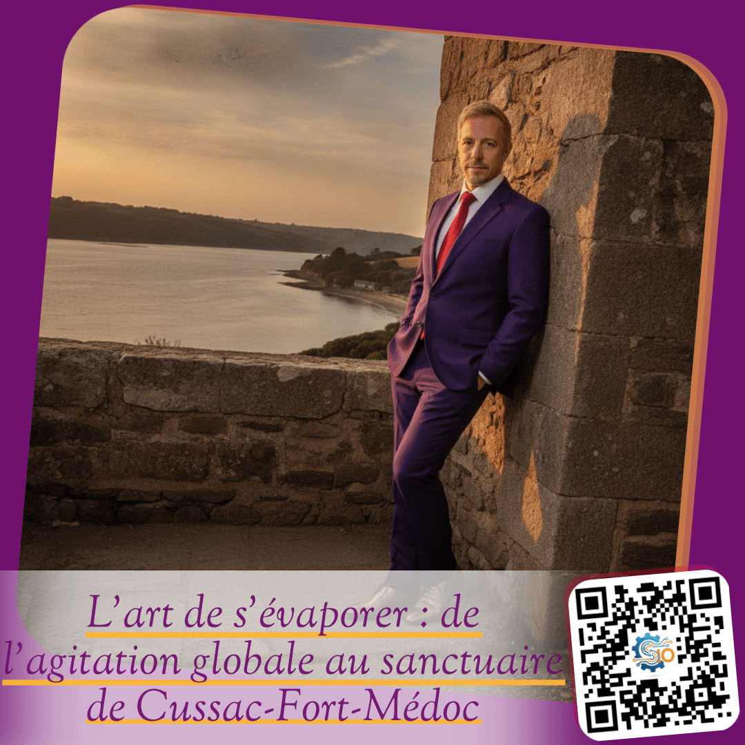 L'art de s'évaporer : de l'agitation globale au sanctuaire de Cussac-Fort-Médoc