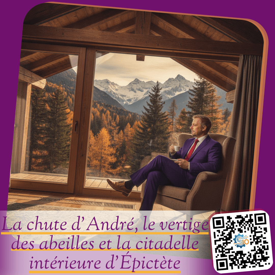 La chute d'André, le vertige des abeilles et la citadelle intérieure d'Épictète