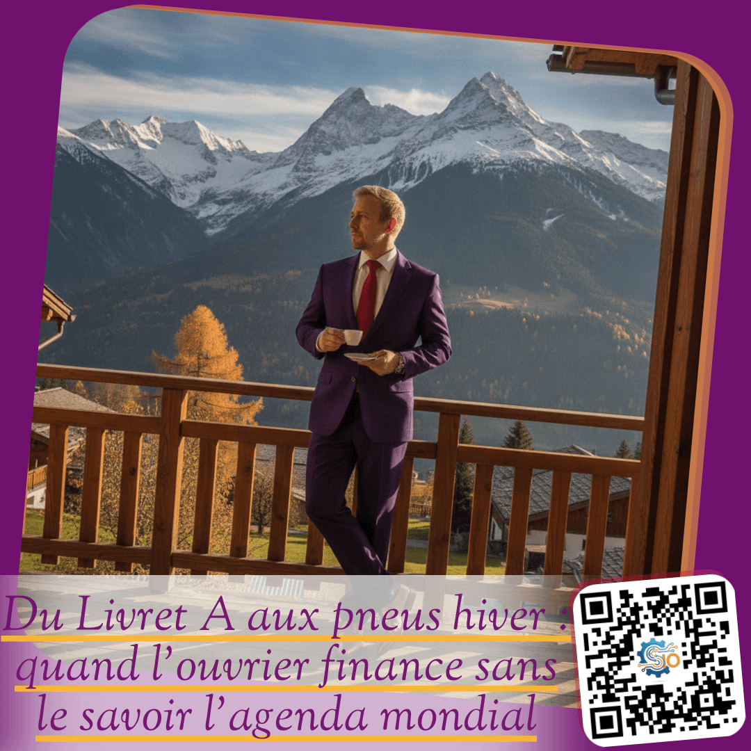 Du Livret A aux pneus hiver : quand l'ouvrier finance sans le savoir l'agenda mondial