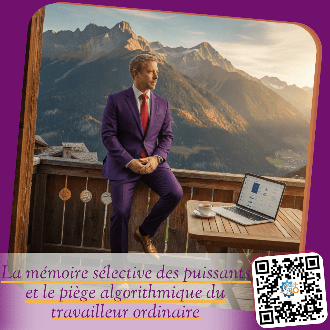 La mémoire sélective des puissants et le piège algorithmique du travailleur ordinaire