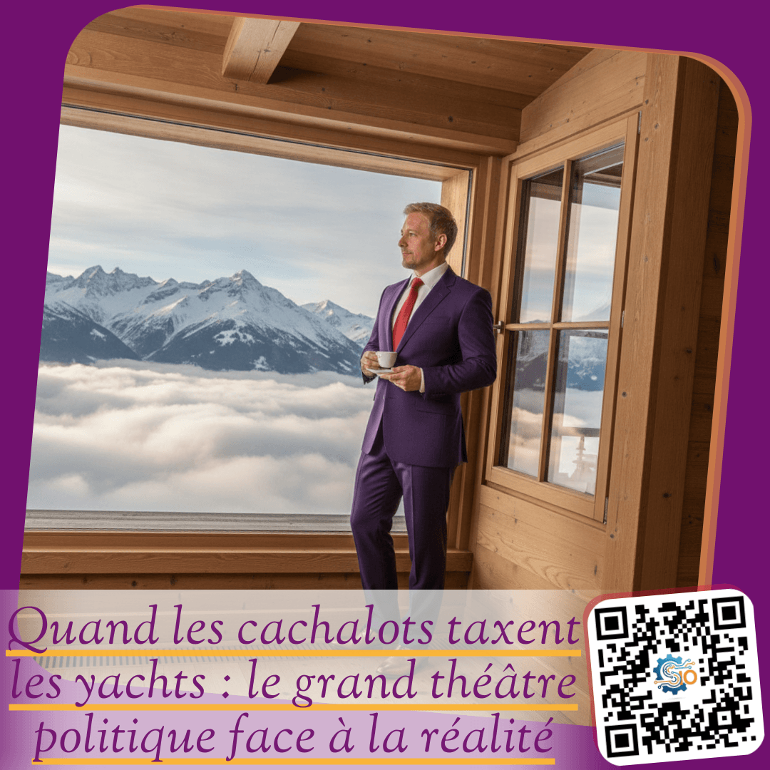 Quand les cachalots taxent les yachts : le grand théâtre politique face à la réalité