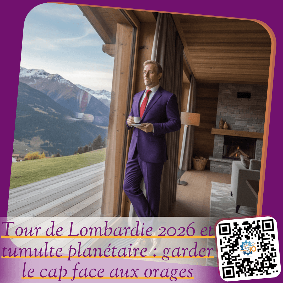 Tour de Lombardie 2026 et tumulte planétaire : garder le cap face aux orages