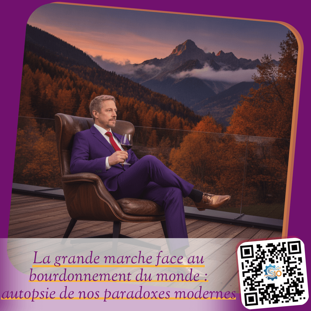 La grande marche face au bourdonnement du monde : autopsie de nos paradoxes modernes