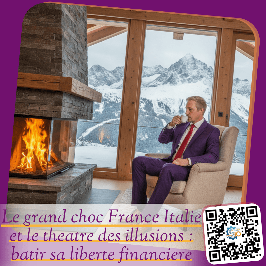 Le grand choc France Italie et le theatre des illusions : batir sa liberte financiere