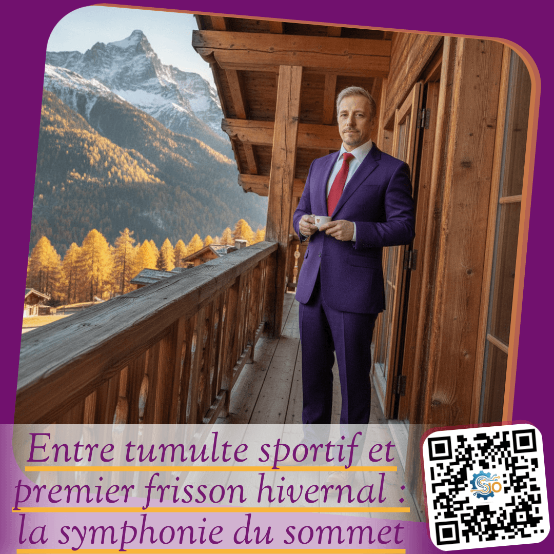 Entre tumulte sportif et premier frisson hivernal : la symphonie du sommet