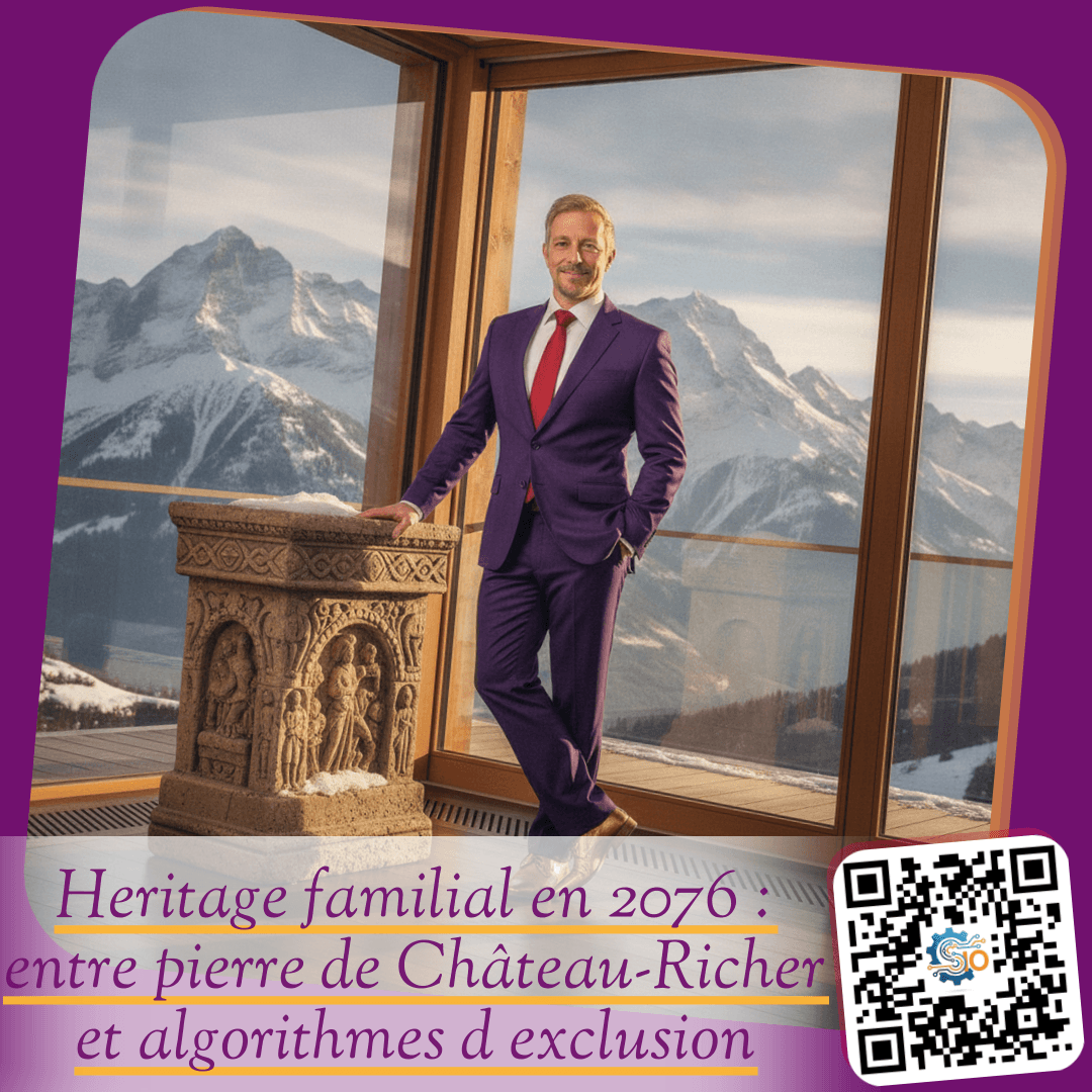 Heritage familial en 2076 : entre pierre de Château-Richer et algorithmes d exclusion