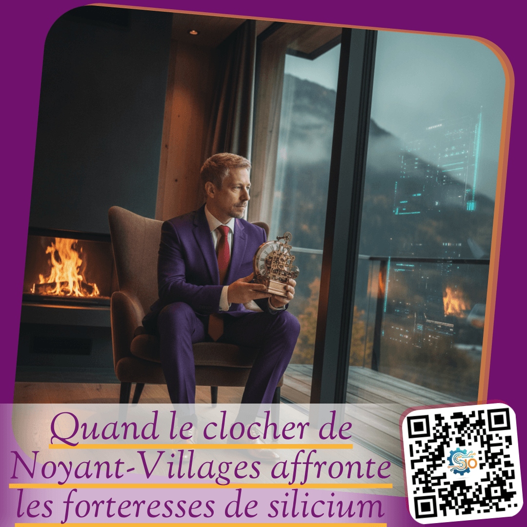 Quand le clocher de Noyant-Villages affronte les forteresses de silicium