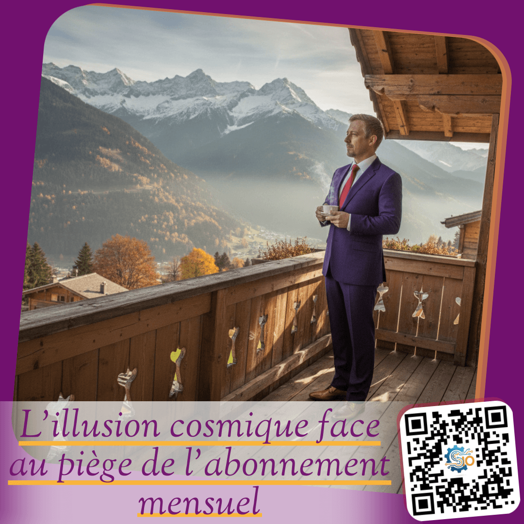 L'illusion cosmique face au piège de l'abonnement mensuel