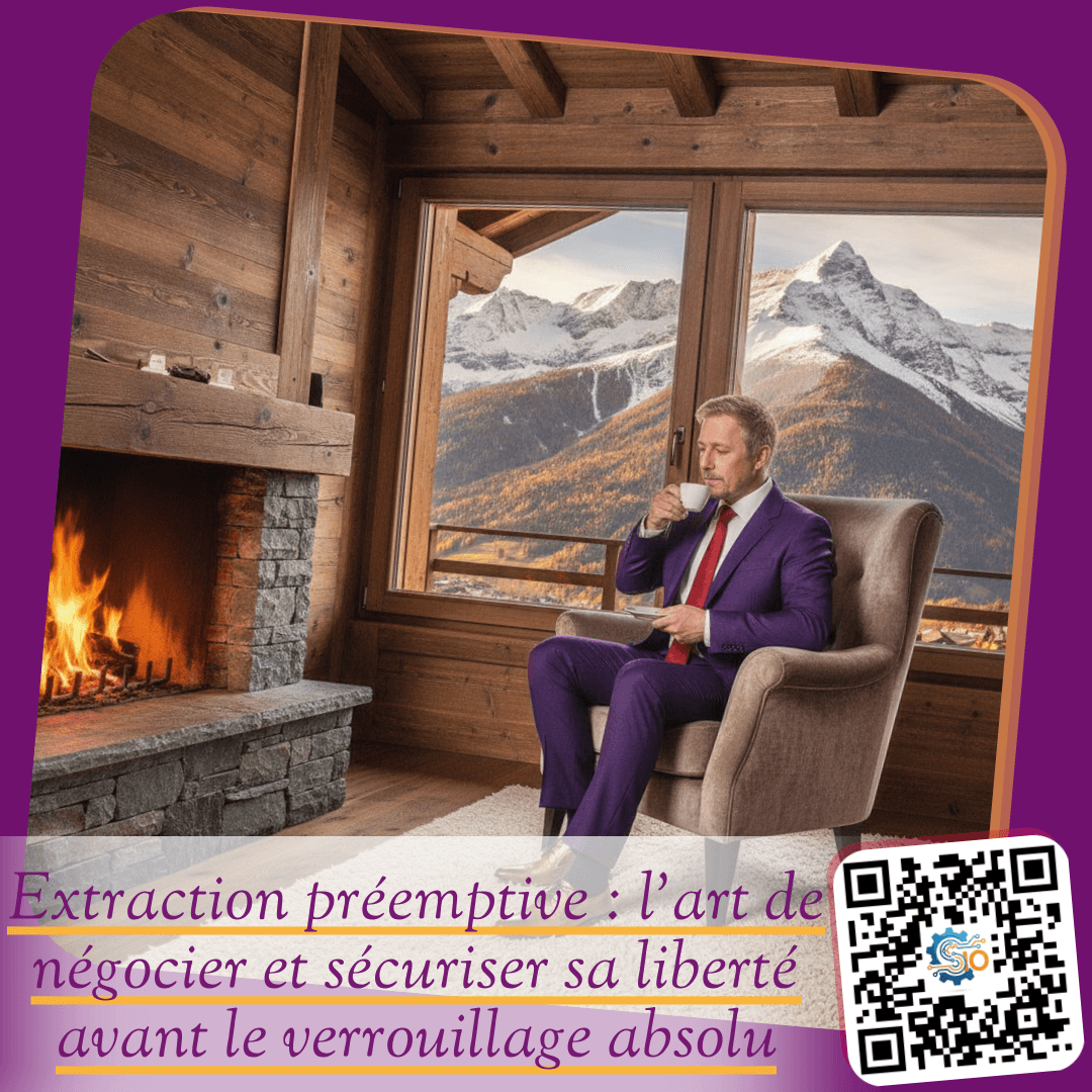 Extraction préemptive : l'art de négocier et sécuriser sa liberté avant le verrouillage absolu